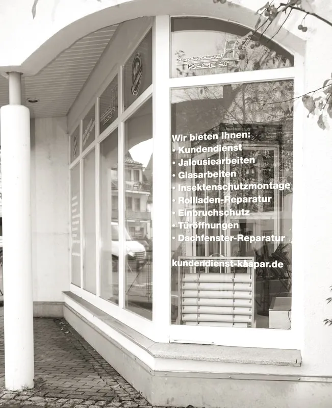 Die Ausstellung von Kundendienst Kaspar am Schillerplatz in Pleidelsheim